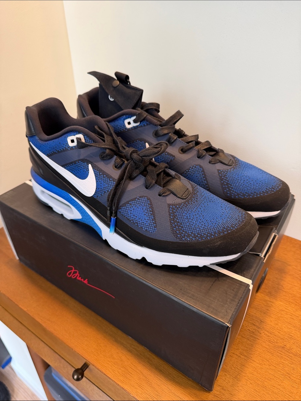 Nike Air Max MP Ultra Men’s Blue and Black Running Sneakers